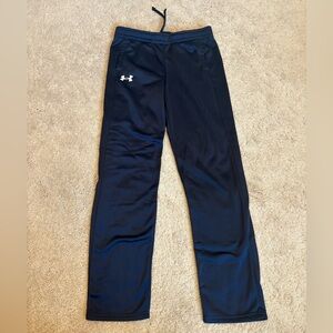 Under Armour Navy Blue Athletic Pants YXL